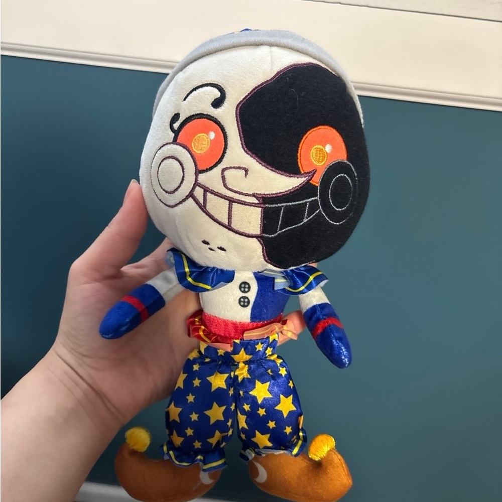FNAF Plush moon/Stars  - Blue, Yellow & Orange